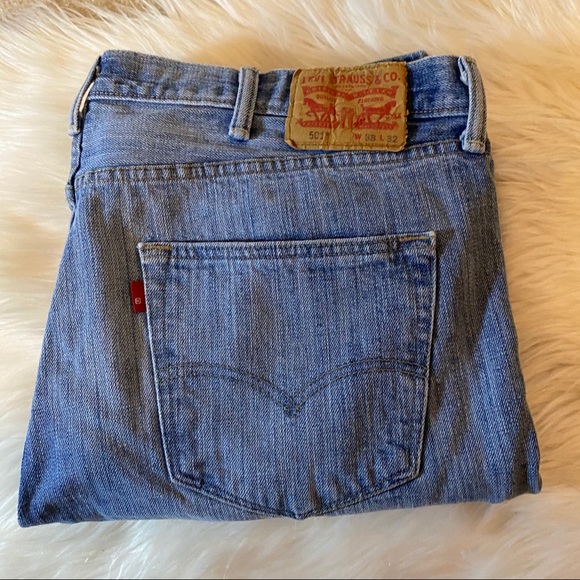 Levi's Other - Levi’s Mens Classic 501 Jeans 38 x 32 Medium Stone